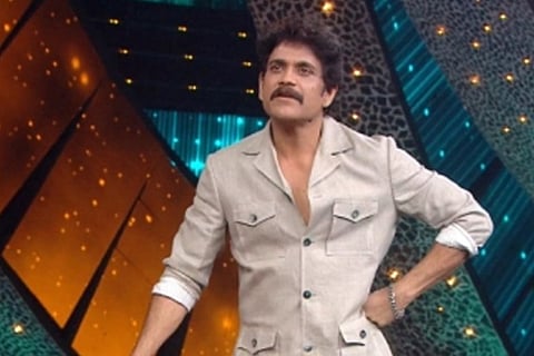 Nagarjuna in Bigg Boss Telugu 5.