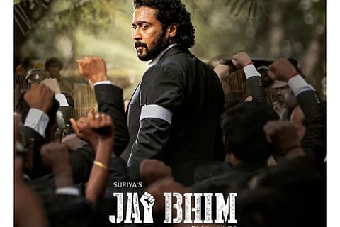 Poster from the film 'Jai Bhim'