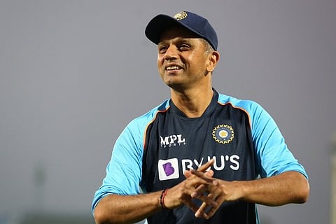 Head Coach Rahul Dravid (Image Courtesy: Twitter/@BCCI)