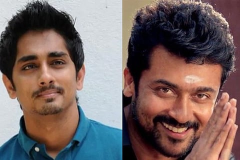 Siddharth; Suriya.