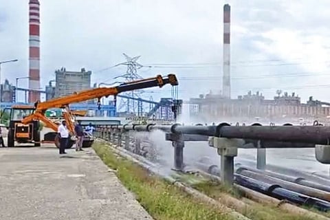 he leak was plugged as soon as it was found by the patrol team