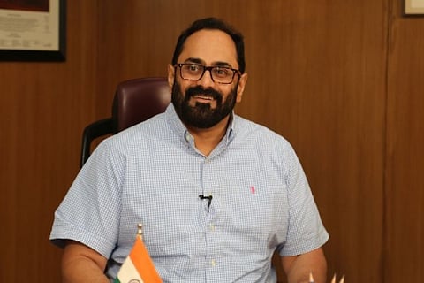 Union Minister of State for IT - Rajeev Chandrasekhar