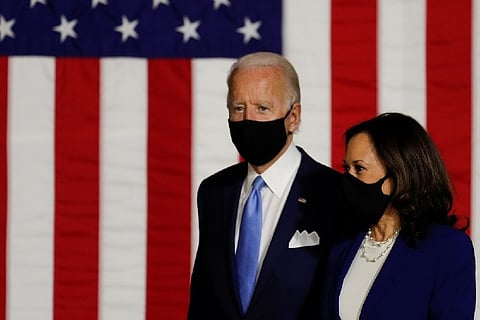 U.S. President Joe Biden and Vice President Kamala Harris
