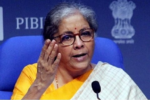 Union Finance Minister Nirmala Sitharaman (Source: IANS)