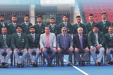 Pakistan hockey team (Twitter/@PHFOfficial)