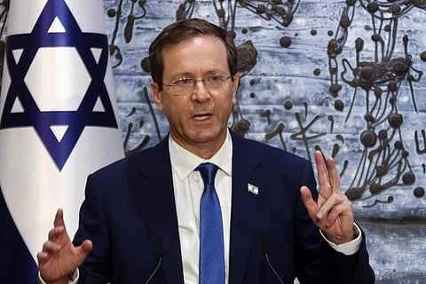 Israeli President Isaac Herzog (Image Courtesy: Reuters)