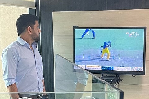 CSK Skipper MS Dhoni (Image Source: ANI)