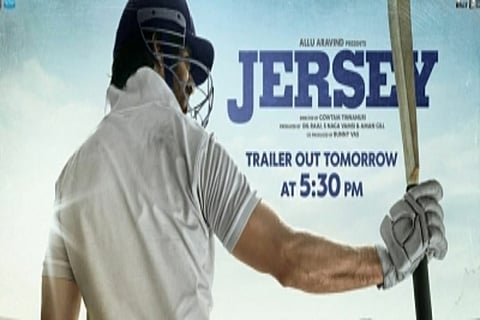 The poster of the movie 'Jersey'