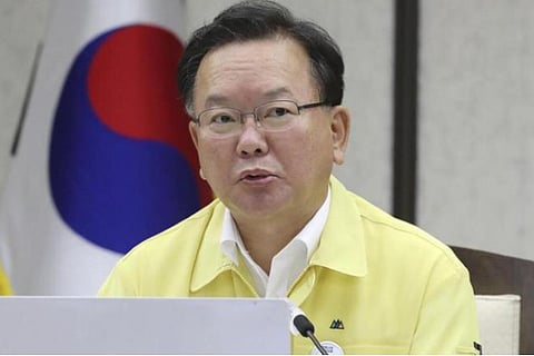 South Korean PM Kim Boo-kyum (Image credit: AP)
