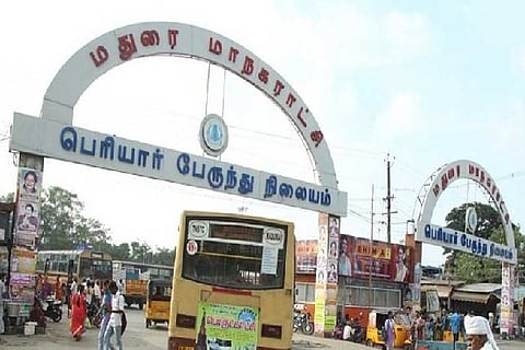 Madurai Periyar bus stand. Image courtesy: Daily Thanthi