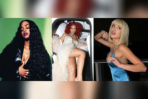Olivia Rodrigo, H.E.R., Saweetie (Image source: IANS)