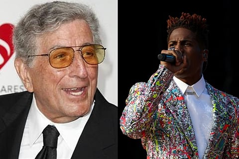 Tony Bennett and Jon Batiste (Image credit: Reuters)