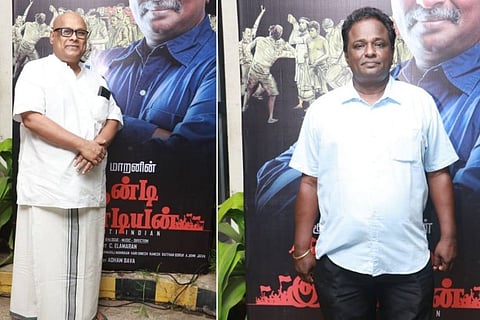 Suresh Chakravarthy (left) and Blue Sattai Maran (right)