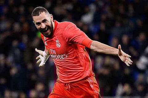 French footballer Karim Benzema