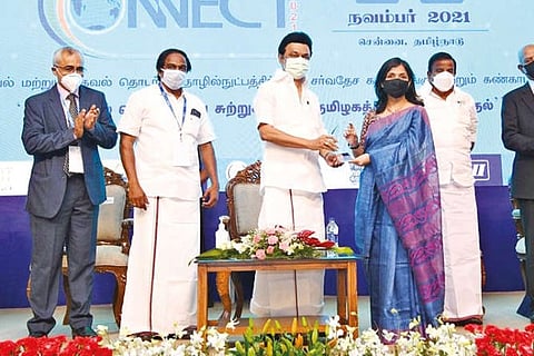 Stalin at the CII conference on Friday