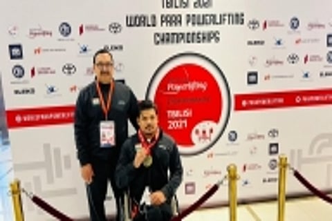 Paramjeet Kumar becomes first Indian para-powerlifter