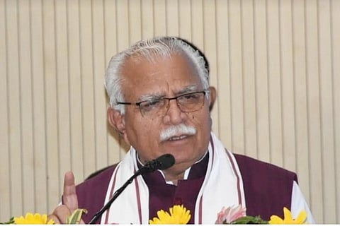 Haryana Chief Minister Manohar Lal Khattar (Source: IANS)