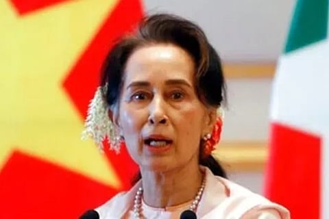 Aung San Suu Kyi (Image credit: AP)