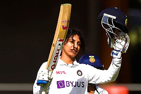 Smriti Mandhana (Image Courtesy: Twitter/ @BCCIWomen)