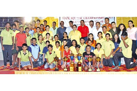 SDAT Dolphin Swimming Academy won the overall title