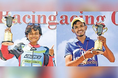 Winners Soundari Sindy and Mohammed Rafiq