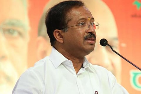 Union Minister of State for External Affairs V Muraleedharan