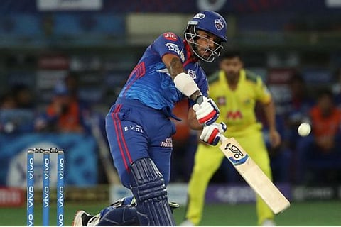Shikhar Dhawan (Image courtesy: Twitter/ @IPL)