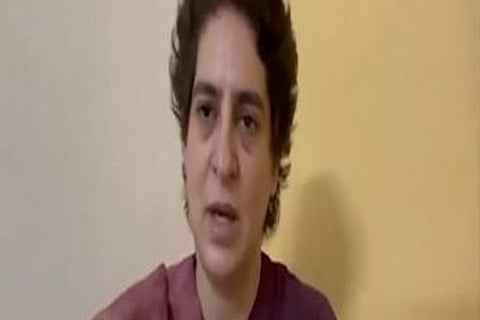 Congress leader Priyanka Gandhi Vadra (Image Courtesy: IANS)