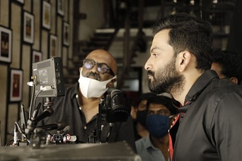 Behind the scenes of 'Bhramam'