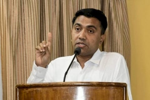 Goa CM Pramod Sawant. File photo