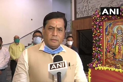 Union Minister Sarbananda Sonowal (Photo: ANI)