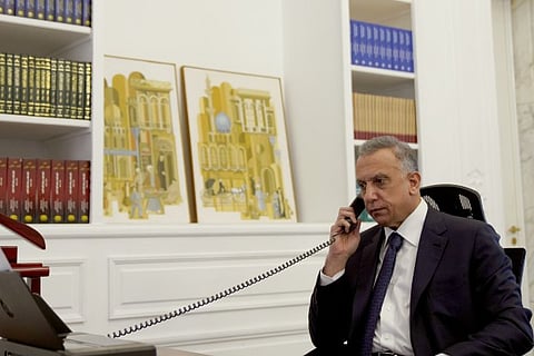 Iraqi Prime Minister Mustafa al-Kadhimi (Image Courtesy: Twitter)