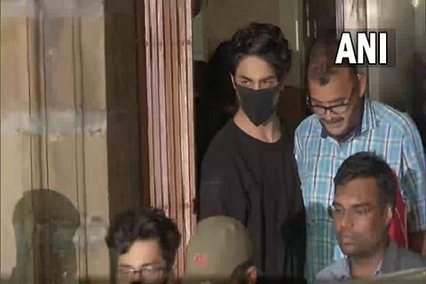Aryan Khan taken to court by NCB officers (Photo: ANI)