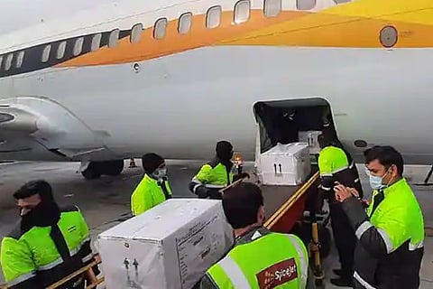 Covid Vaccine consignment being exported from India (File Photo)