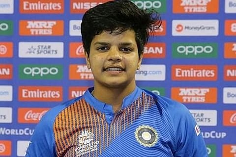 Indian opener Shafali Verma (Image source: Twitter)