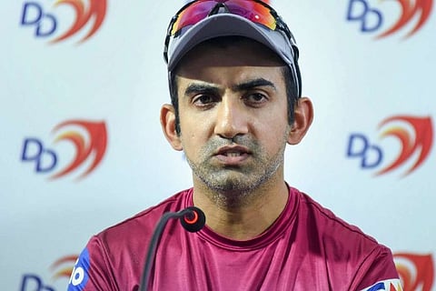 Former Indian batsman Gautam Gambhir