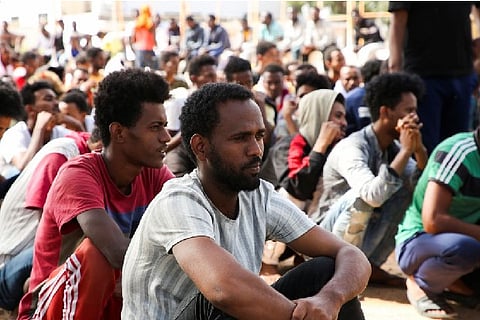 Refugees in Libya's capital Tripoli (Photo: Reuters)