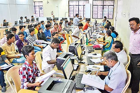 Students during counselling in Tamil Nadu (file photo)