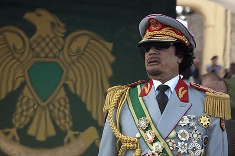 Libya's leader Muammar Gaddafi (Image credit: Reuters)