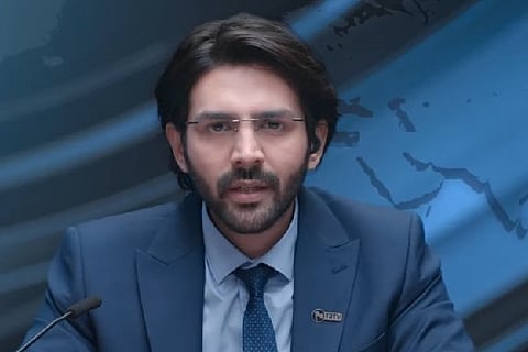 Screengrab from Dhamaka trailer