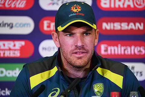 Australian captain Aaron Finch