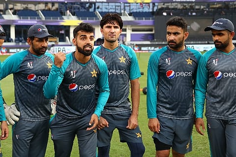 The Pakistan side. Image Courtesy: Twitter - @T20WorldCup