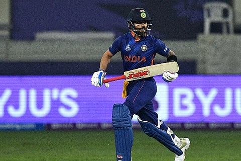 Captain in command. Image Courtesy: Twitter - @T20WorldCup