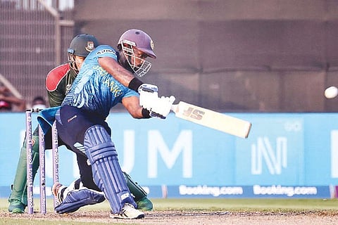 Charith Asalanka delivered the goods with the bat for Sri Lanka