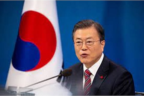 President of South Korea Moon Jae-in (Image Courtesy: Reuters)