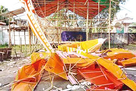 Video of pandal vandalising from Bangladesh, not West Bengal