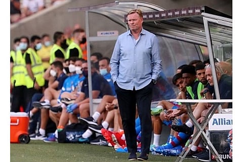 Head Coach of La Liga club Barcelona (Image Courtesy: IANS)