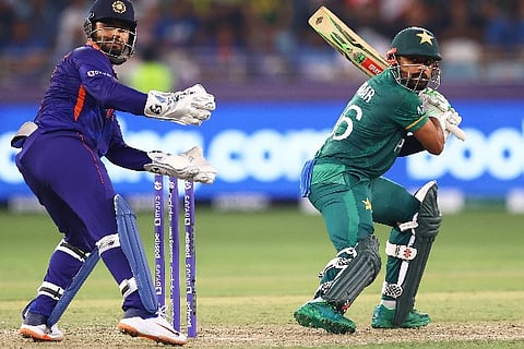 Pakistani skipper Babar Azam. Image Courtesy: Twitter - @