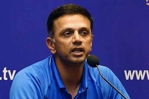 Former Indian team captain Rahul Dravid
