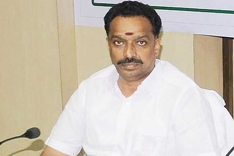 Former transport minister MR Vijayabhaskar